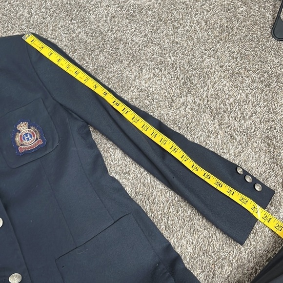 Vintage Tommy Hilfiger crest logo blazer Sz 4 - Picture 11 of 15